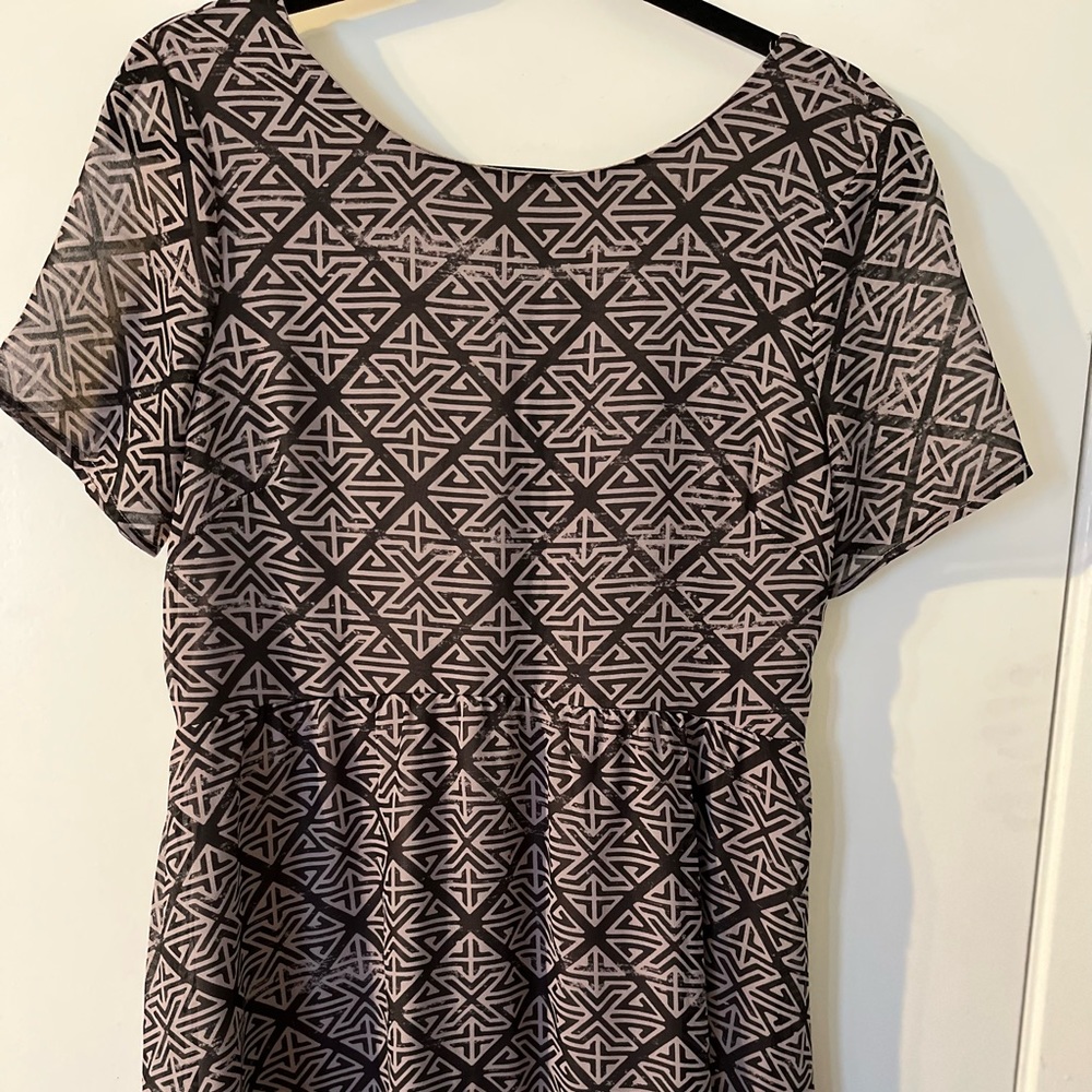 Nordstrom Fit & Flair Dress Medium